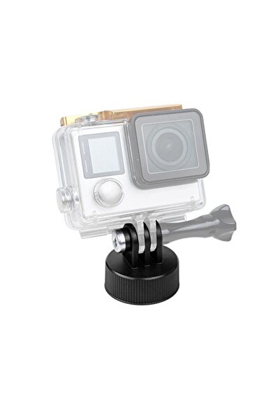 Knmaster Gopro Uyumlu Pet Şişe Kapağı Bağlantı Adaptörü