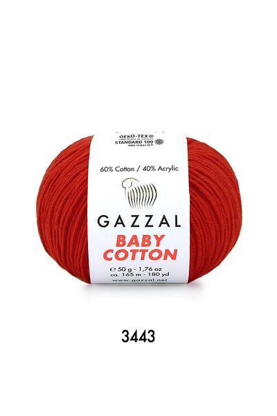Gazzal Baby Cotton Amigurumi Thread Knitting - Thread Punch 50Gr. 3443