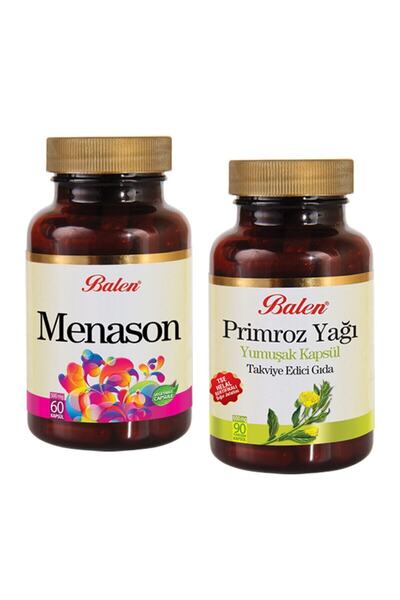 Balen عبوة من 2 كبسولة للنساء من Menason - زيت بريموز