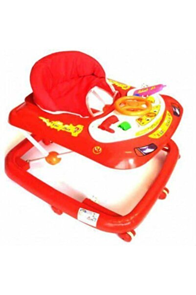 Genel Markalar Direksiyonlu Lüx Yürüteç Kırmızı - Enhoş Oyuncak