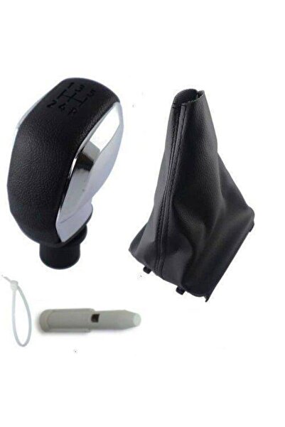 Genel Markalar Peugeot 206 Spor Vites Topuz Ve Körük Seti Özel Tasarım Gri Ka...