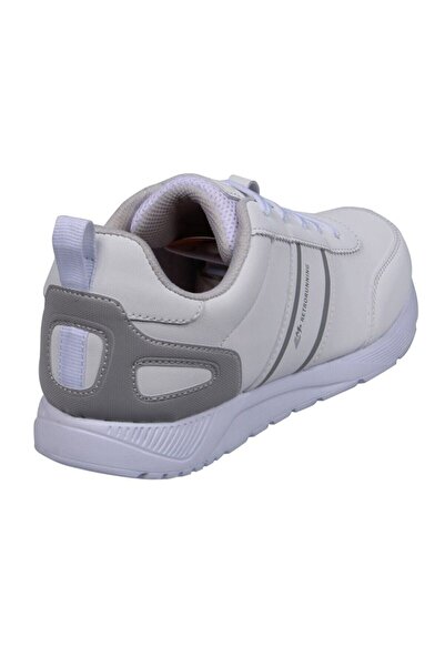 M.P. Kadın Bağcıklı Beyaz Sneaker Ayakkabı 202-1553zn 650