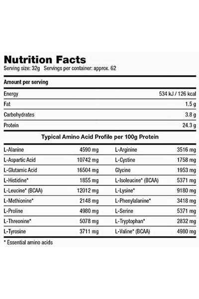 Xtreme Nutrition Whey Protein Powder 2000 g (Strawberry Flavored)