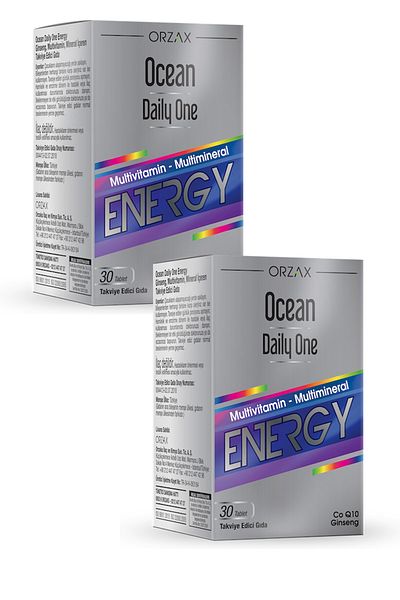 Ocean DailyOneEnergy - 30 Tabletsx2 Pieces