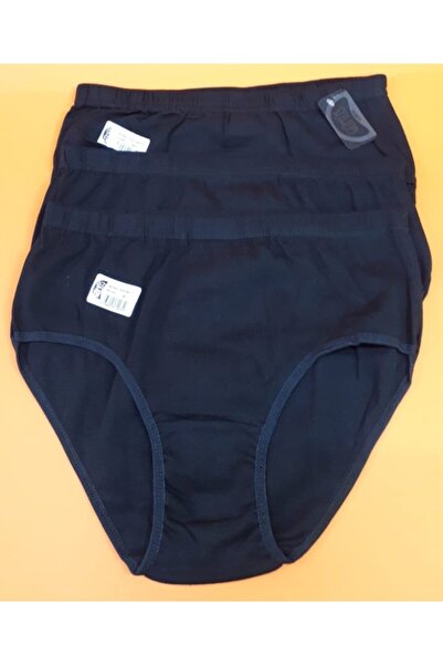 GÜMÜŞ Chiloți bikini negri pentru femei, pachet de 3