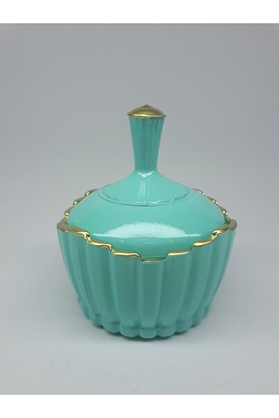 ALBAK Life Renkli Cam Şekerlik City Glass Premıum