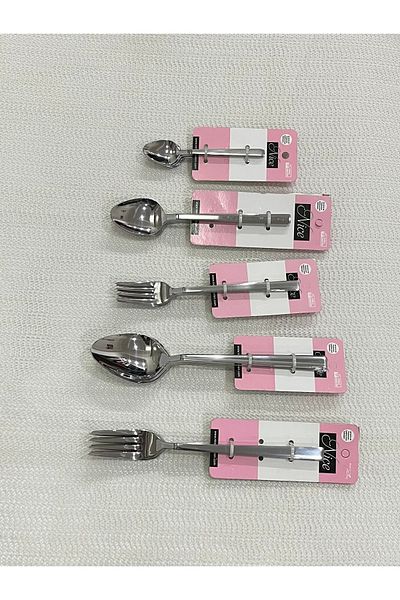 NİCE Elite 30 Piece 6 Person Cutlery Set Lux 3mm 18/10