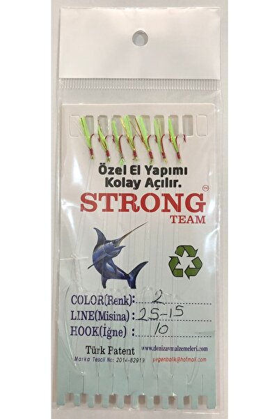 Strong Team 7li Istavrit Çaparisi Kırmızı Iğne