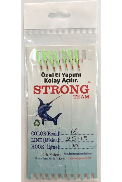 Strong Team 7li Istavrit Çaparisi Kırmızı Iğne