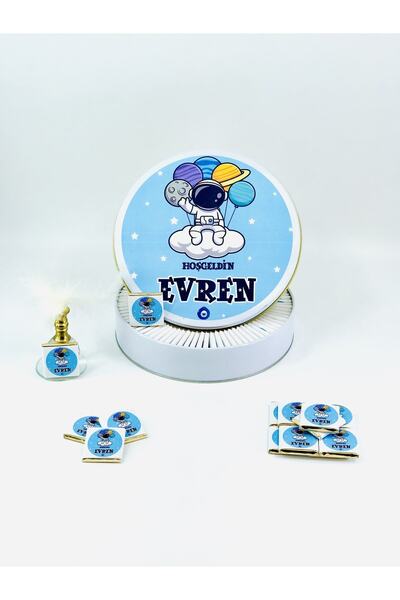 TuNa Chocolate Astronot Temalı Erkek Bebek Çikoaltası