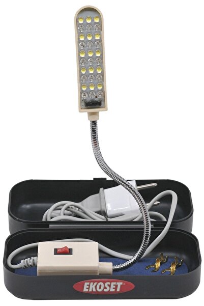ekoset Ultraviyole Uv Led Lamba Dikiş Makineleri Için 30 Ledli Uv Ve Beyaz Işık