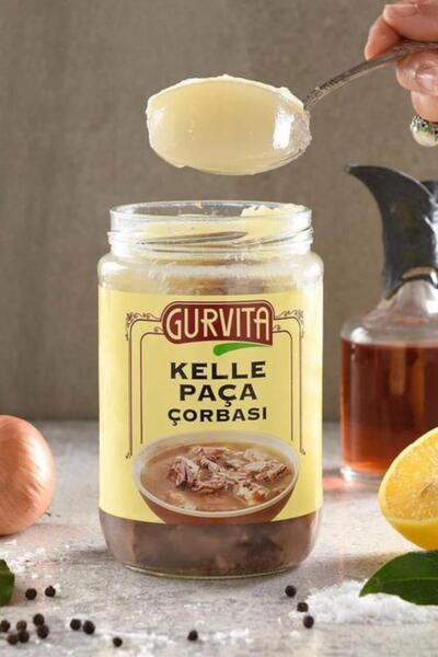 Gurvita Jöle Kıvamında Kelle Paça Çorbası 660 Ml 2'li