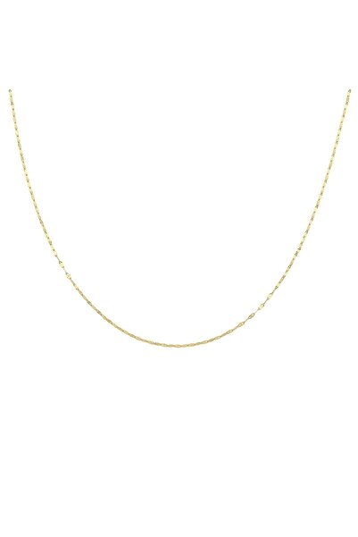 Altın Sepeti Çekiçli Forse Ince Altın Zincir