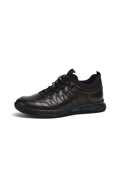 Pierre Cardin Δερμάτινα, κλιπ με λαστιχένια κορδόνια Scuba High Top παπούτσια