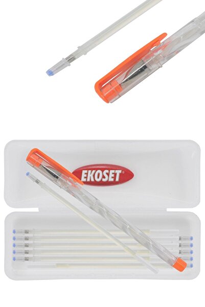 ekoset Ultraviyole Görünmez Uv Kalem Ve 10 Adet Kalem Içi Ince Tip