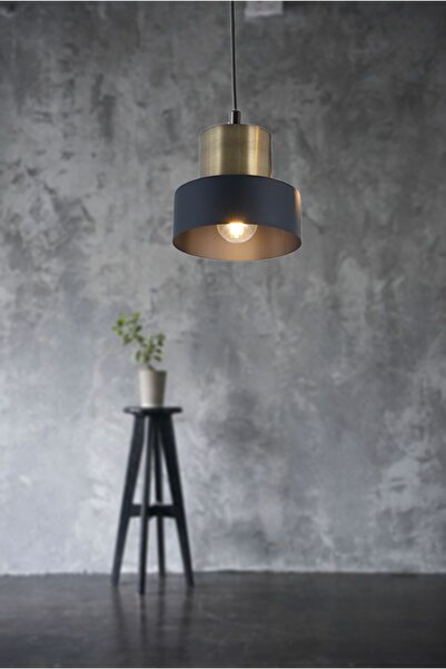 TT AYDINLATMA Tt031-1-sy-esk Mat Siyah-eskitme Tekli Avize