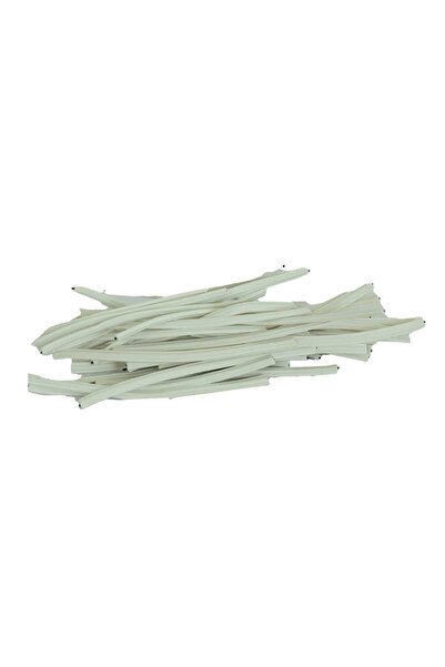 LokmanAVM Bağlama Teli Tel Klips Pvc Kaplamalı Beyaz 500 Gr Takribi 500 Adetl...