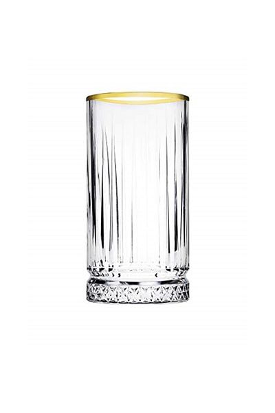 Paşabahçe Golden Touch Elysia Soft Drink Glass, 4-pack, 450 Cc