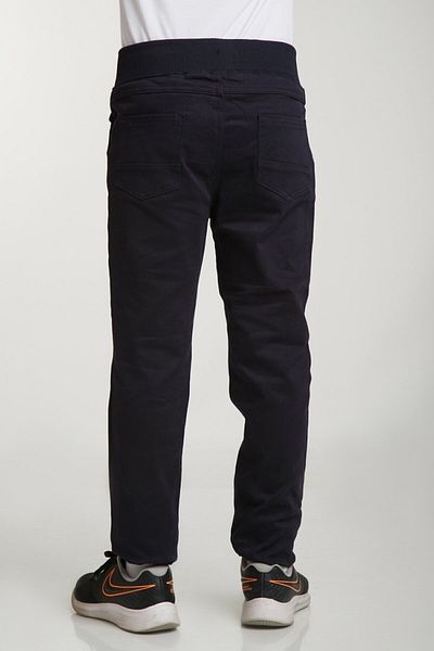 NACAR STORE School Trousers Elastic Ribbed Waist Canvas Children's Trousers