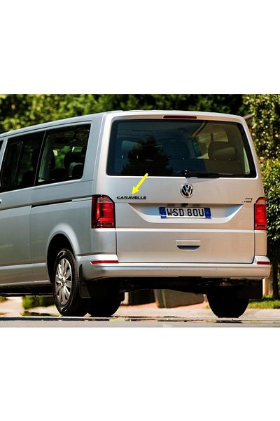 Nova Vw Volkswagen Transporter T6 2016-2019 غطاء صندوق السيارة الخلفي كارافيل حروف 7e9853687متوافق
