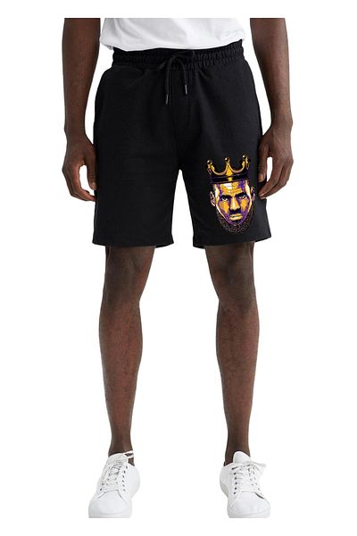 BENROMA Σορτς Unisex με στάμπα