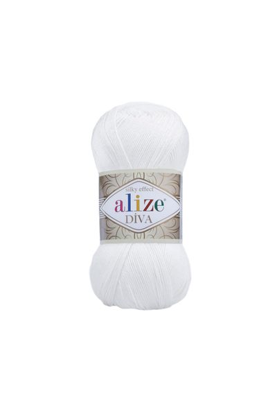 Thread 1 Pack ( 4 Balls ) Alize DIVA BATIK Hand Knitting Yarn