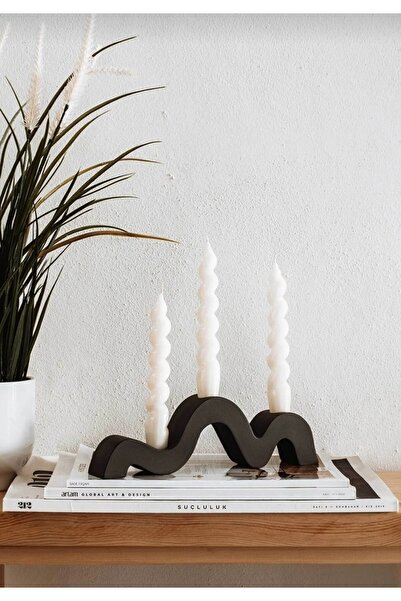 Handmade Dekoratif, Modern Beton Tasarım Şamdan, Mumluk