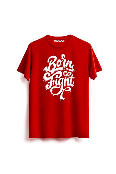 hakuof Μπλουζάκι Born To Fight