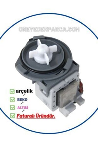 Arçelik 6233 S Bulaşık Makinesi Pompa Motoru