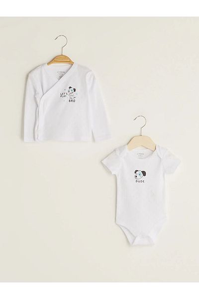 LC Waikiki Neugeborenen-Set - Weiß - Casual