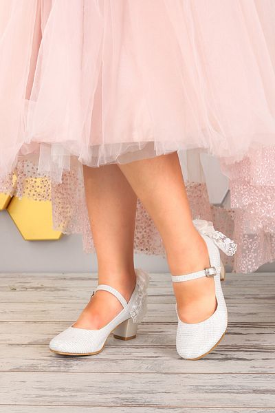 Kiko Kids Kiko 754 Çupra - Pantofi de zi cu toc de 4 cm pentru fete
