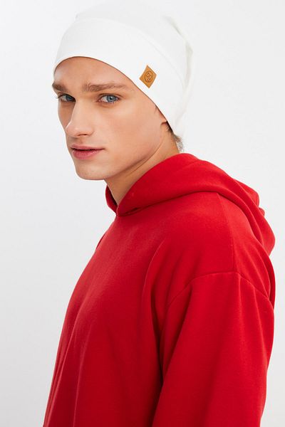 Butikgiz Men's 4-Season Cotton, Flexible, Ultra Soft, Lightweight, Anti-Sweat, Combed Cotton Hat with Rope Detail