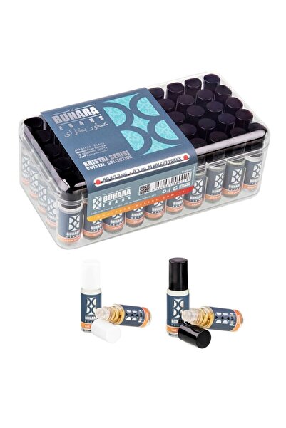 Genel Markalar Buhara Alkolsüz Esans - Kristal Serisi 6 Ml - Hac Ve Umre Için Hediyelik - 50 Adet - 1 Kutu