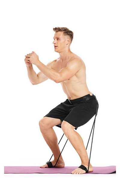 Dynamic Hip & Basen Exercise Band - Booty Band Set