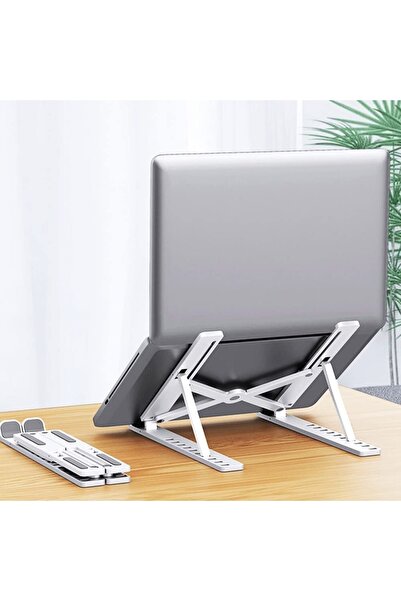 Doğuş Yeni Alüminyum Manyetik Katlanabilir Ayarlı Dizüstü Laptop Standı - Diz...
