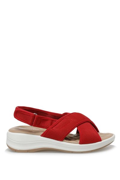 Travel Soft Trv2101.z2fx Red Women's Comfort Sandals