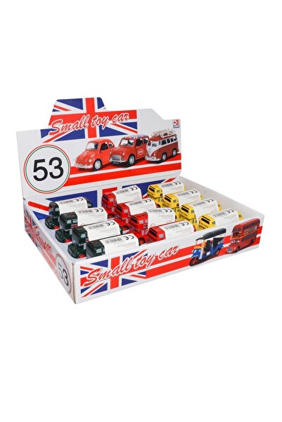 Kızılkaya Oyuncak Pull and Drop Double Decker Bus 8 cm - 5319-12