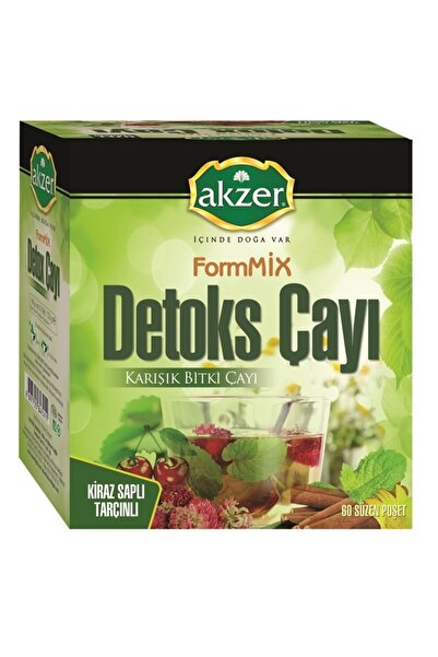 Akzer Detoks Tea 60 Süzen Poşet Çay