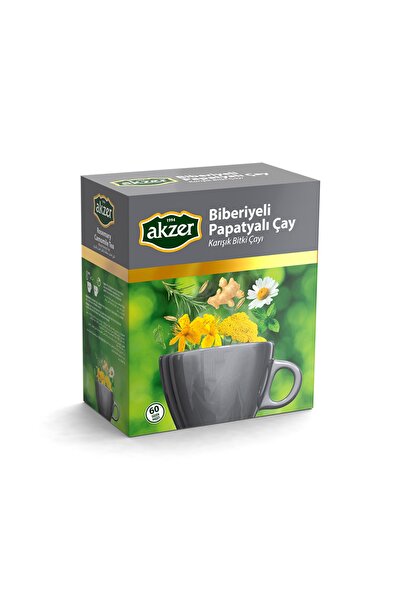 Akzer Biberiyeli Papatyalı Çay 60’lı
