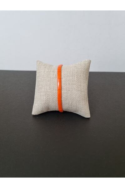 AntiqueMiyuki Orange Tila Bileklik