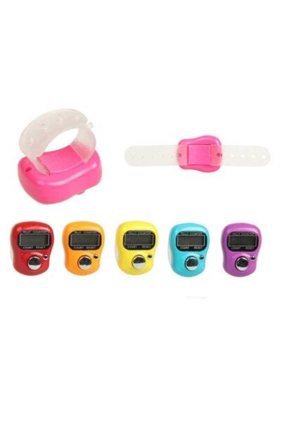 Genel Markalar Hediyelik Dua Tespihat Sayacı Zikir Matik Pilli Zikir Sayacı P...