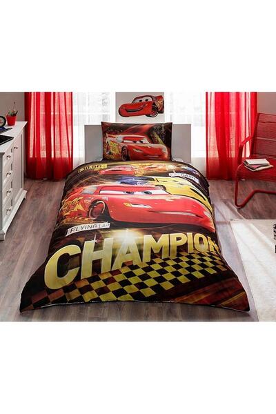 Taç Tek Kişilik Cars Champions Nevresim Takımı 60141234