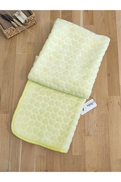 Sitilin بطانية أطفال قطيفة على شكل قلب