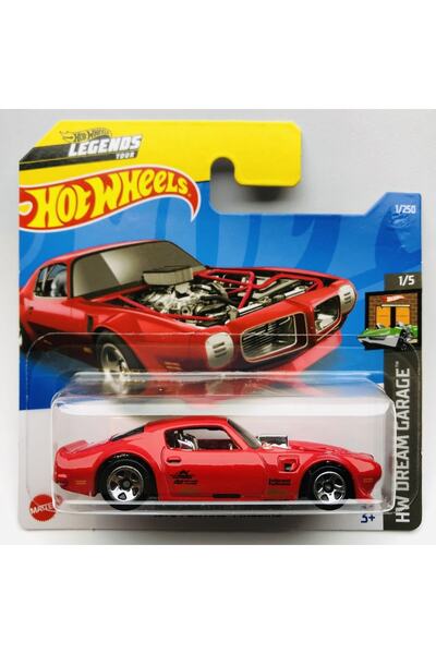 HOT WHEELS 2022 Yeni 1970 Pontiac Firebird Red 1:64 Ölçek Hotwheels Marka 1/5