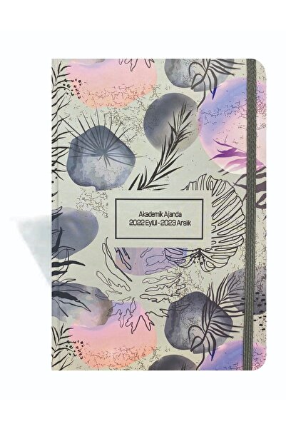 lizy collection Akademik Ajanda 17x24 Spiralsiz 2022 Eylül 2023 Aralık Kuşe K...