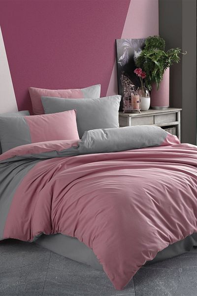 Hobby Diamond Dried Rose Single Poplin Bedding Set