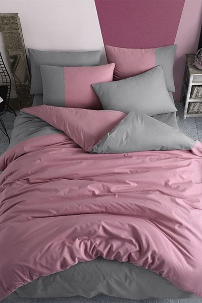 Hobby Diamond Dried Rose Single Poplin Bedding Set