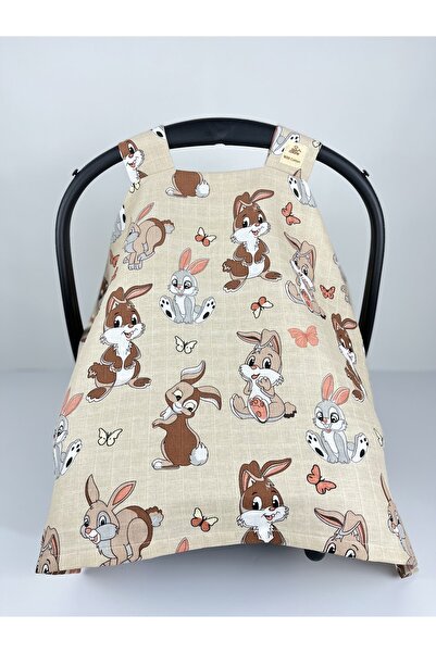 Puro Cotone Müslin Puset Örtüsü Ve Minderi