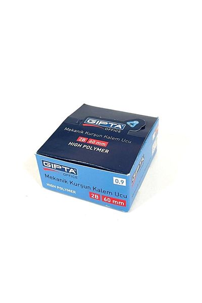 Gıpta 0.9 mm 2B 60 mm Tip in 12-Piece Tube (24 Tube-1 Pack)