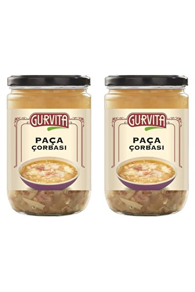 Gurvita Jöle Kıvamında Paça Çorbası 660 Ml 2'li